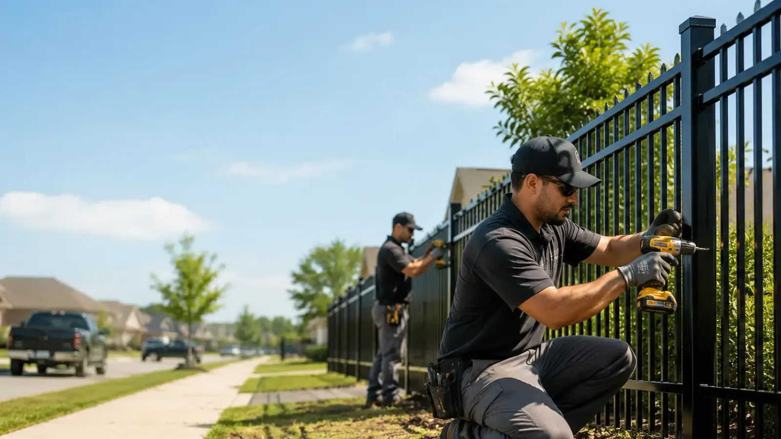 Metal Fence Installation in Crowville, LA